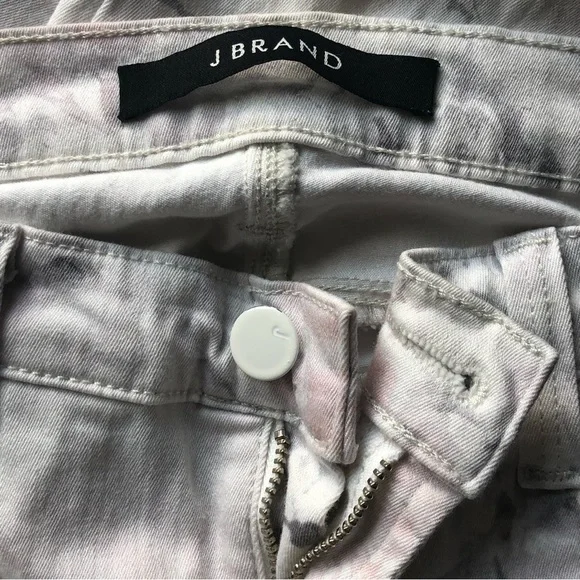 J Brand Jean Super Skinny Ghost Rose Floral Size 25 - Picture 9 of 11